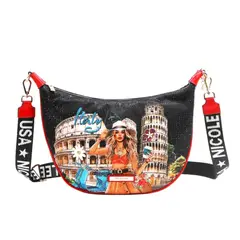 GENERICO - Cartera Shoulder Martha Travels Italy
