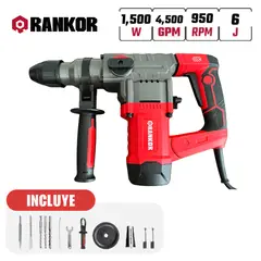 RANKOR - Martillo Perforador 1,500W RH150001