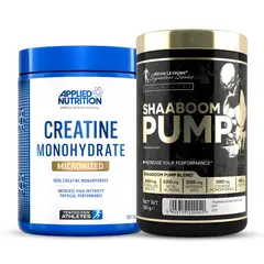 APPLIED NUTRITION - Creatina 500 g + Shaaboom Pump 44 Serv - Fruit Punch