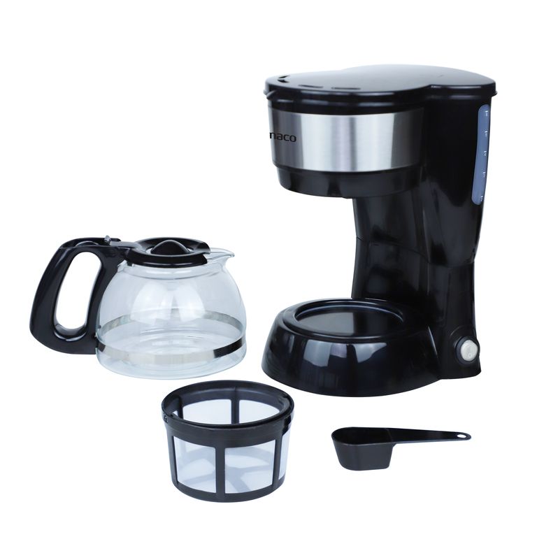 Cafetera electrica 6 tzs panel decorativo ac/inox CM1123