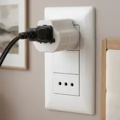 VISION - ADAPTADOR UNIVERSAL ENCHUFE TRES EN LINEA GRIS 20A INDUSTRIAL