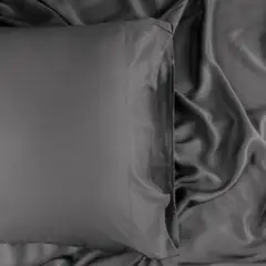 CLAUDIA RIVA HOME - Juegos de Sábanas de Bambú Charcoal 230 Hilos