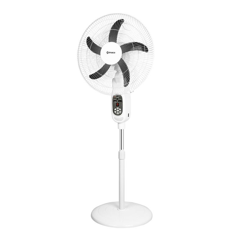 Ventilador de Pedestal 16 pulgadas Recargable con Control