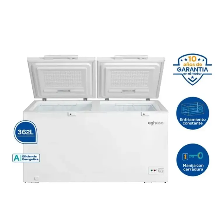 CONGELADORA BLANCO 362L