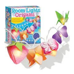4M - Set crea una guirnalda de origami con luces