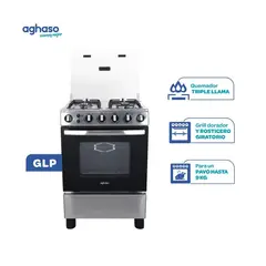 AGHASO - Cocina de pie 4 Hornillas GLP