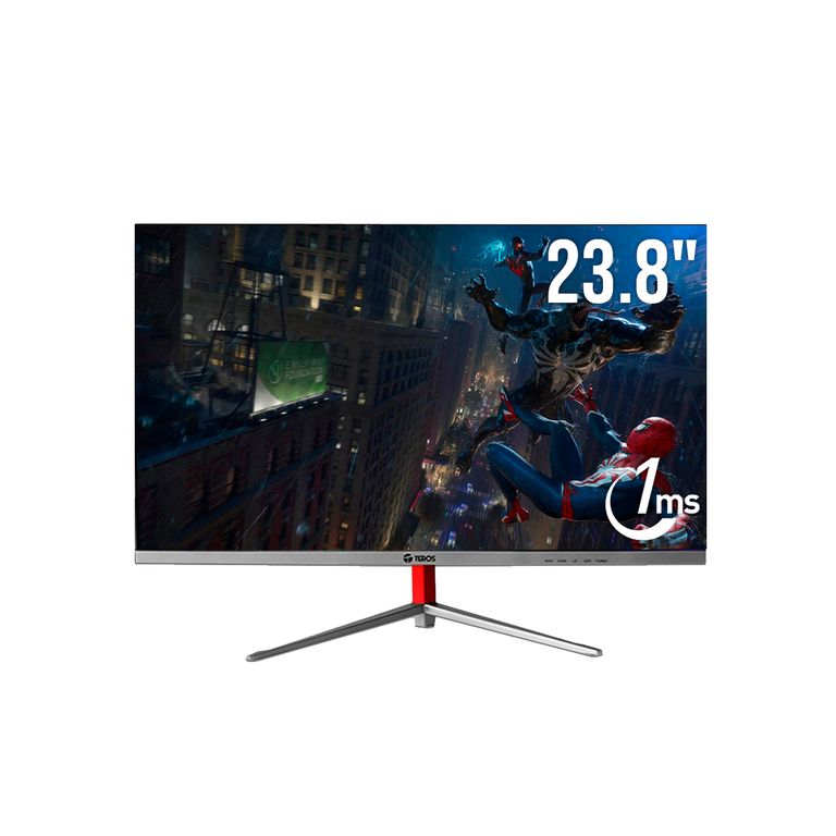 Monitor Curvo Teros TE-2402S 23.8pul FHD 100Hz 1ms HDMI VGA - Negro