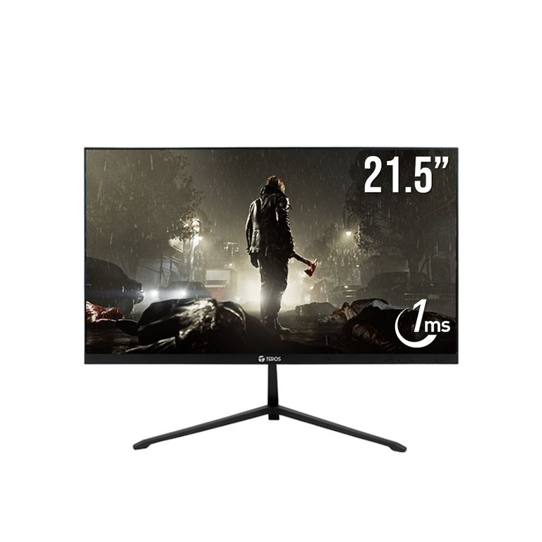 Monitor Plano Teros TE-2128S 21.5pul FHD IPS 100Hz 1ms HDMI Y VGA - Negro