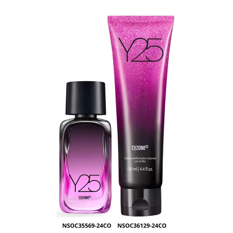 Set de Mujer Y25 Eau de Parfum y Crema