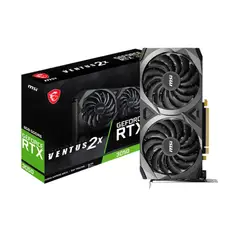 MSI - TARJETA DE VIDEO RTX 3050 VENTUS 2X OC 6GB GDDR6 912-V812-016 GEFORCE NVIDIA 96 BITS, 2 FAN