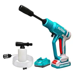 Total Tools - Hidrolavadora inalámbrica 20V Alta Presión LIMPIEZA PROFUNDA TPWLI20362 TOTAL