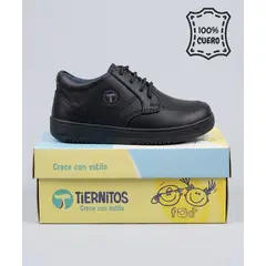 TIERNITOS - Zapato escolar de Niño Cuero