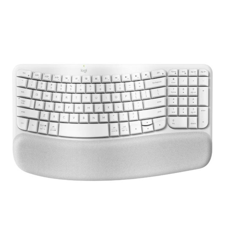 TECLADO ERGO WAVE KEYS BLANCO PN 920-012279