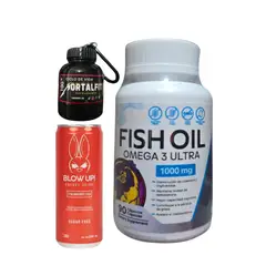 NUTRABIO - Omega 3 - PESCADITO FORTACHON 90 CAPSULAS + REGALOS
