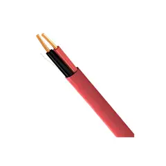 DIXON - CABLE CONTRA INCENDIO 9012 2X14 AWG 300 METROS ROJO P-N