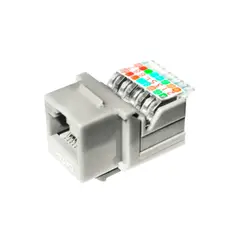 DIXON - JACK RJ-45 CAT.5E CAL 22-26 AWG COLOR BLANCO P-N KJ7-CE-US-WHN