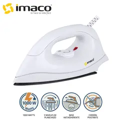 IMACO - Plancha ID1 Seca Liviana Anti Adherente