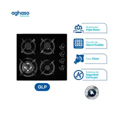 AGHASO - Encimera Mesa De Vidrio 60 cm - GLP