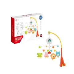 GENERICO - Móvil Musical para Cunas Bebes Rojo