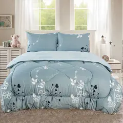 CASATEX - Edredón King + Juego de Sábanas 100% Algodón