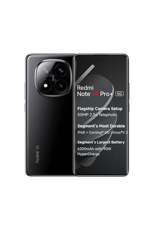 REDMI NOTE 14 PRO PLUS 5G 256GB 8GB RAM NEGRO REGISTRADO