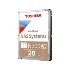 TOSHIBA - DISCO DURO INTERNO N300 PRO 20TB HDD 7200RPM SATA 6.0GB-S 512MB CACHE 3.5 P-N HDWG62AXZSTB