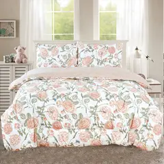 CASATEX - Edredón King + Juego de Sábanas 100% Algodón