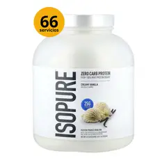 GENERICO - ISOPURE ZERO CARB 4.51LB 2.05KG CREAMY VAINILLA - PROTEÍNA ISOLATADA