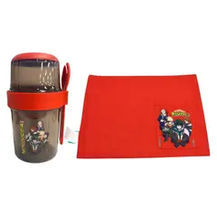 MY HERO ACADEMIA - Pack Escolar Vaso Yogurera + Individual