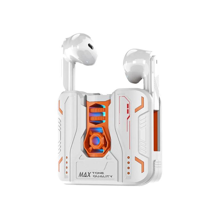 Audífonos Inalámbrico Gamer Traductor Blanco