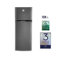 ELECTROLUX - Refrigerador Frost Top Mount ERT18G2HNI 138L Silver