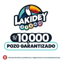 GENERICO - Lotería Lakidey - ¡Gana hasta S 10,000 - Lotobola Selección al azar