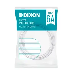 DIXON - CABLE DE RED FTP CAT6A 5M 4PX26 AWG LSZH BLANCO PN 6A-CBHC-WH5