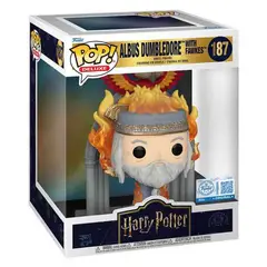 FUNKO - Pop Deluxe Albus Dumbledore With Fawkes 187 Harry Potter