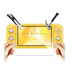 GENERICO - 2 micas vidrio templado para nintendo switch lite 2019