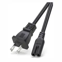 GENERICO - Cable de impresora o poder tipo 8 de 1.80cm