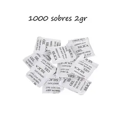 GENERICO - Silica Gel Pack De 1000 sobres de 2gr