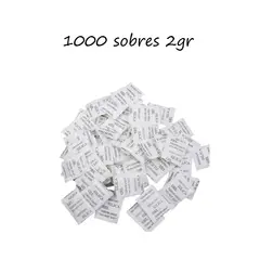 GENERICO - Silica Gel Pack De 1000 sobres de 2gr