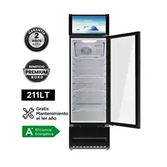 BORD - Vitrina Exhibidora 211LT Vertical EX211-M Blanco
