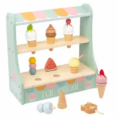 GENERICO - Set de Heladería de Madera para Niños