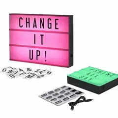 GENERICO - Caja de Luz LED Ideal para Decoración y Regalos