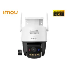 IMOU - Cámara Wifi Titan PRO 6MP Audio Bidireccional Visión Noche Color Disuación Activa 256GB