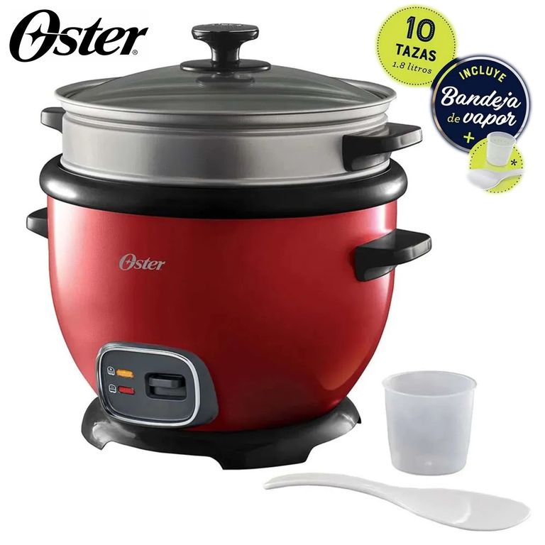 Olla Arrocera Multiusos 1.8 Lts Antiadherente CKSTRC5731R Rojo