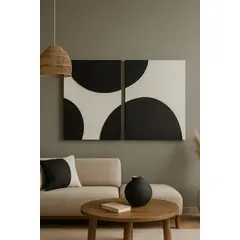 GENERICO - Cuadro decorativo Arte Modular 90x55 cm