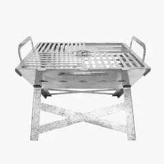 MEAT MASTER - Parrilla en X plegable