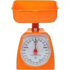 GENERICO - Balanza Gramera 5Kg Cocina Pequeña Analógica Portátil Alta Precisión Báscula Comercial