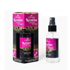 LA BRASILIANA - Spray Protector Térmico Keratina Líquida con Filtro UV 60 ml