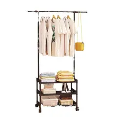 GENERICO - Perchero Colgador Organizador Estante Ropa 3 Niveles