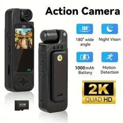 GENERICO - MINI CAMARA DEPORTIVA GRABADORA DE VIDEO DIGITAL