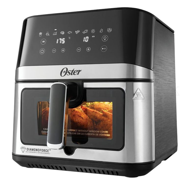 Freidora de Aire Digital Oster® 7,5 Lts Recubrimiento DiamondForce